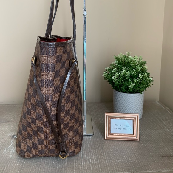 Louis Vuitton Neverfull MM Damier Ebene - Picture 7 of 16